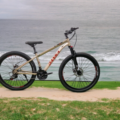Danka велосипед с дискови спирачки и амортисьори 27.5'' Модел S2 цвят златист